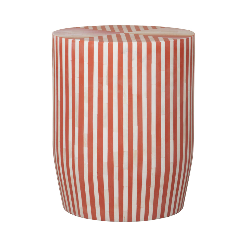 Olivia Bone Inlay Stool