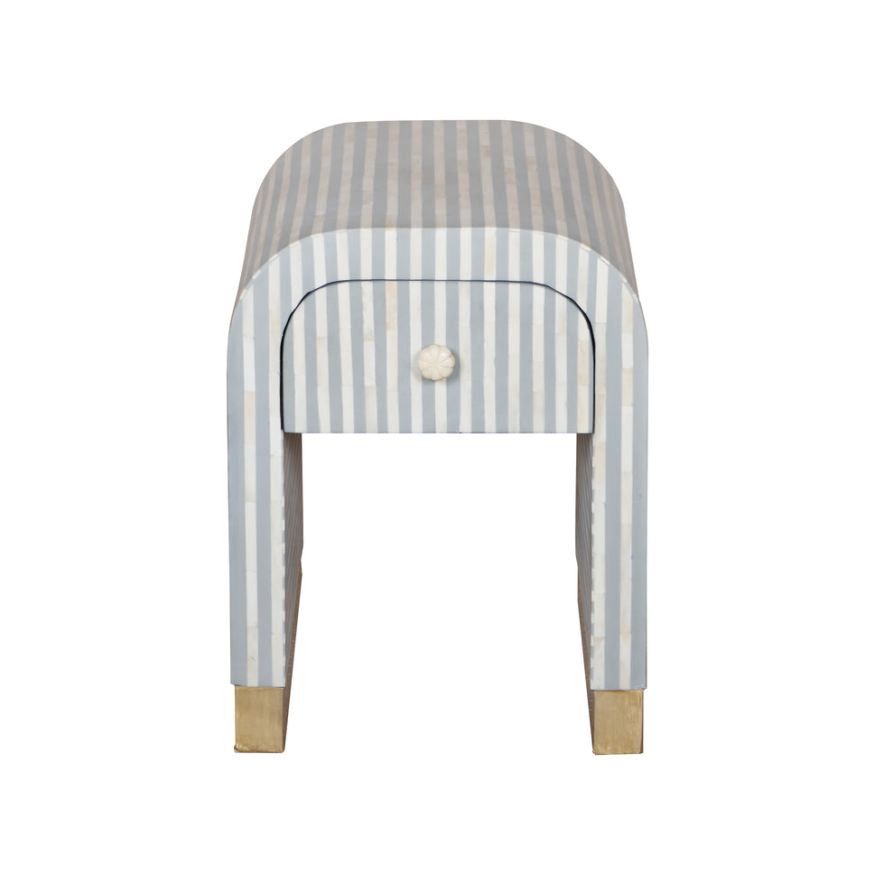 Ali Bone Inlay Bedside