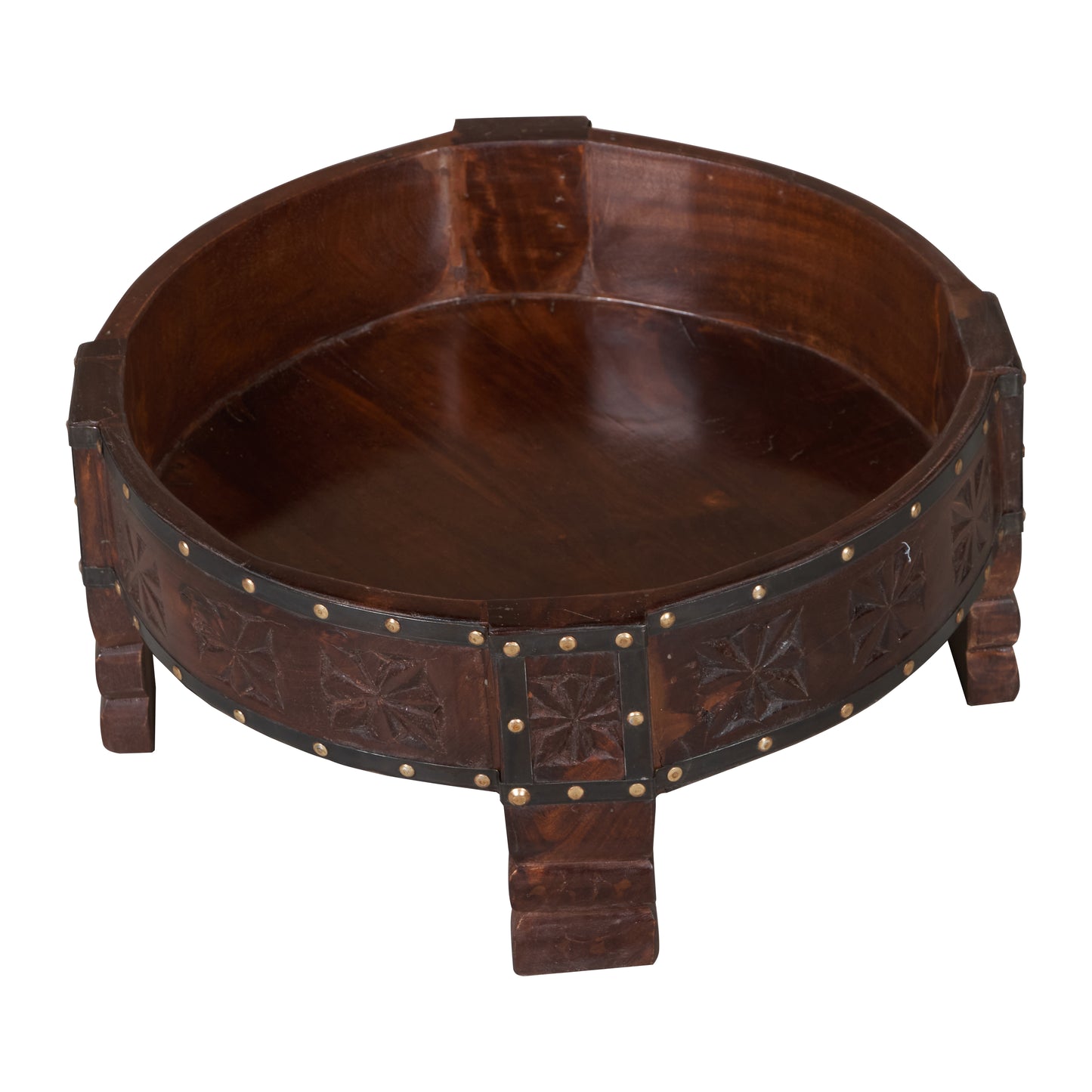 Laali Carved Chakki Table
