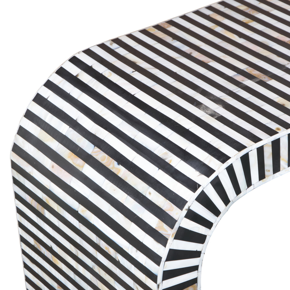 Chelsie MOP Inlay Console Table