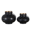 Switch Roohi Antique Brass Finish Lantern Set of 2 2 image