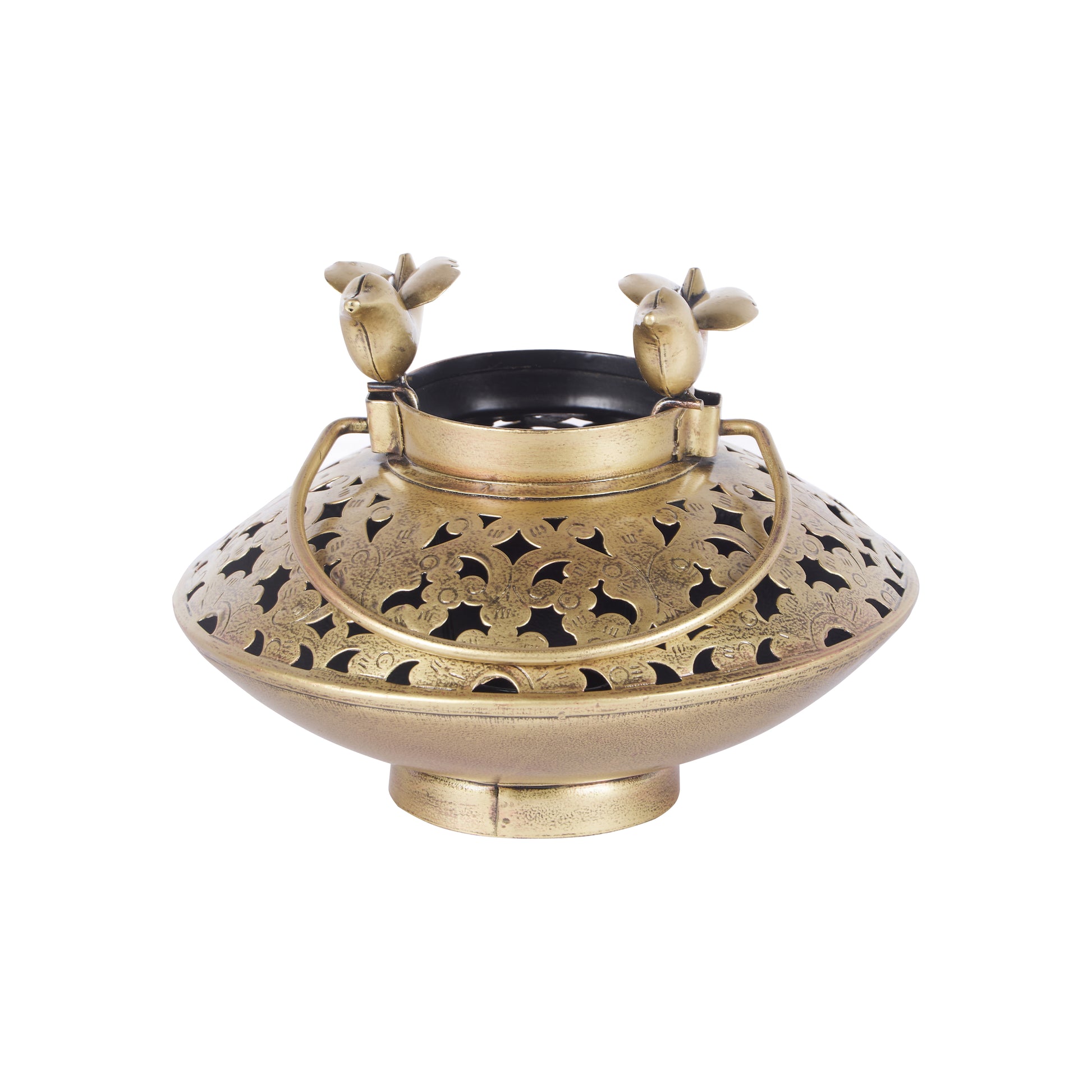 Flok Antique Brass Lantern