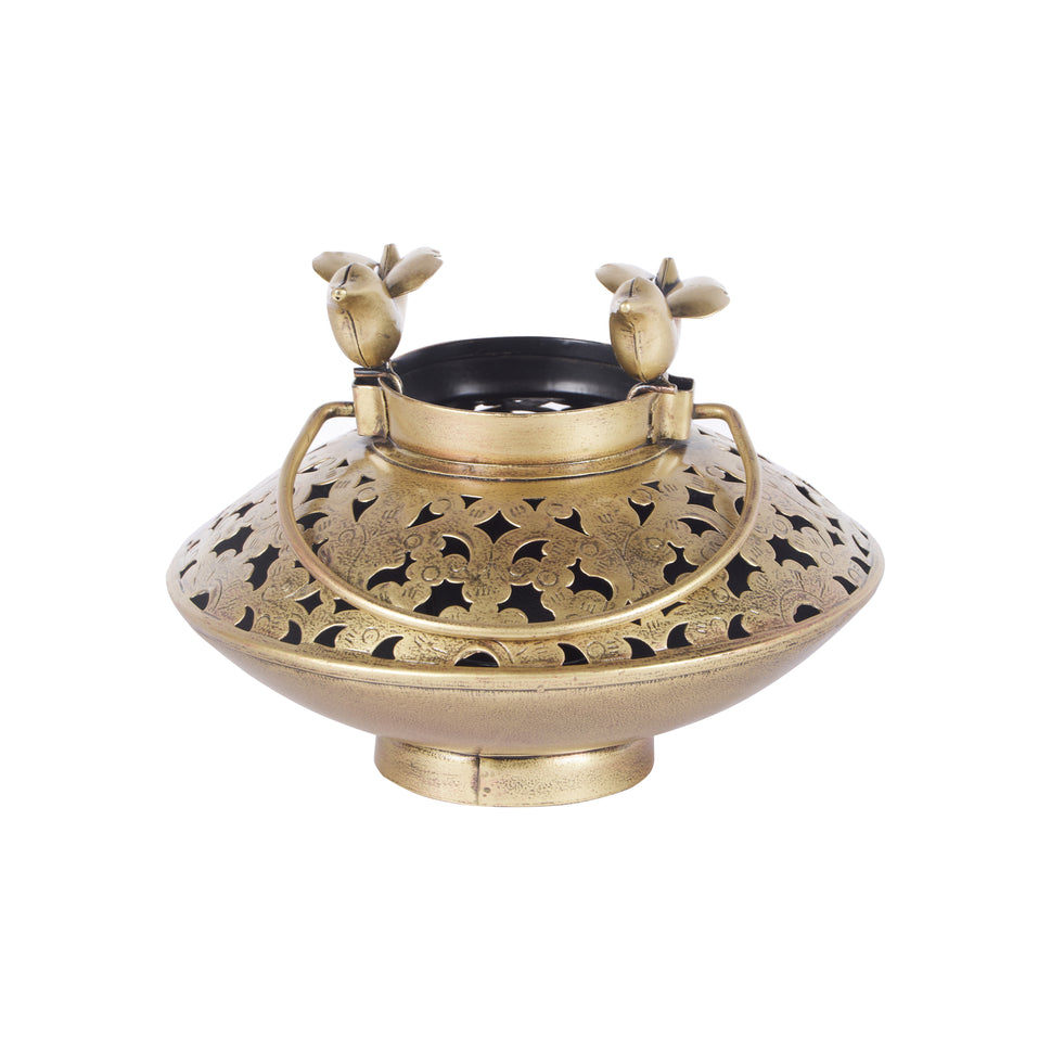 Flok Antique Brass Lantern