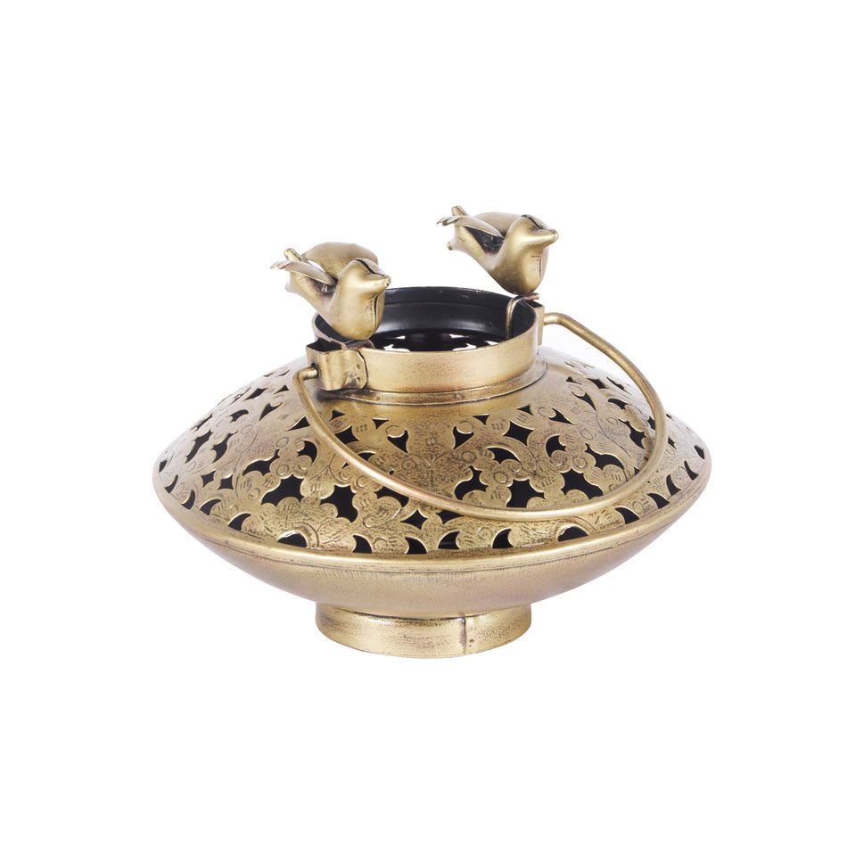 Flok Antique Brass Lantern