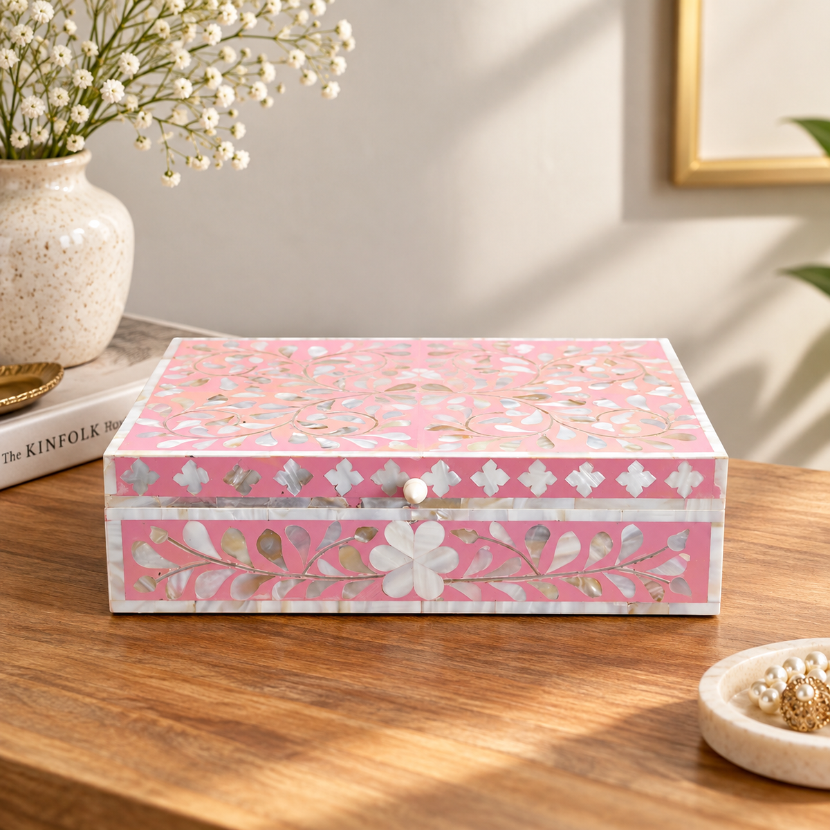 Elio Mother of Pearl Inlay Box