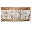 Switch Calvin Hand Carved Wooden Sideboard 2 image