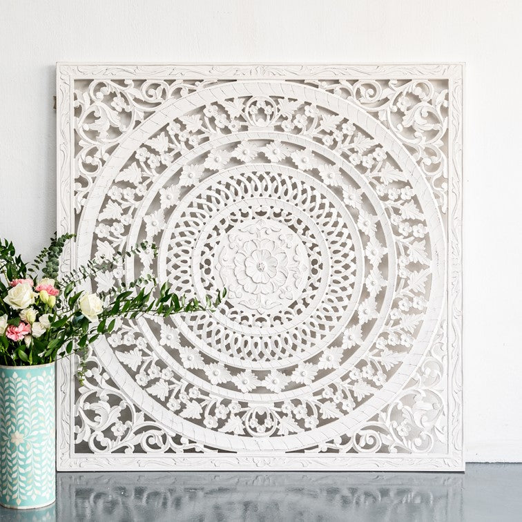 Liza Carved Wall Panel