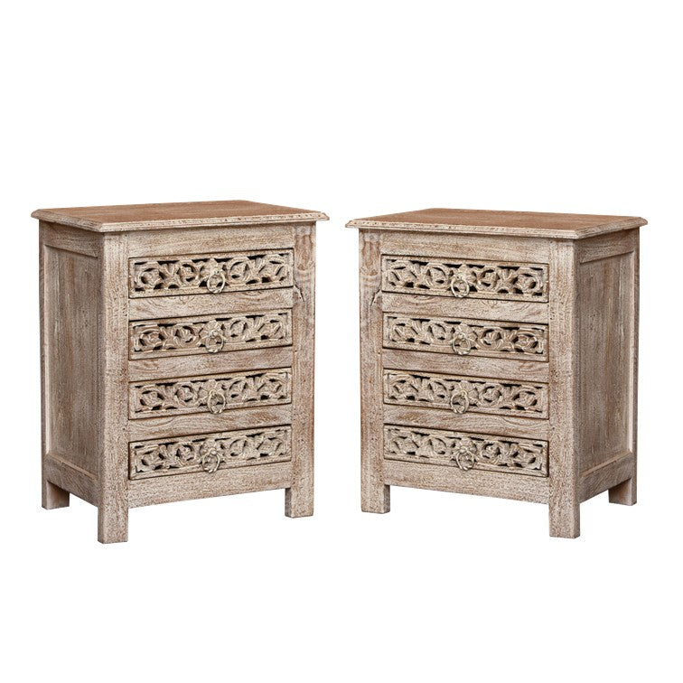 Kenna Jose Wooden Bedside