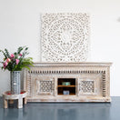 Switch Levine Hand Carved Wooden TV Cabinet 2 image