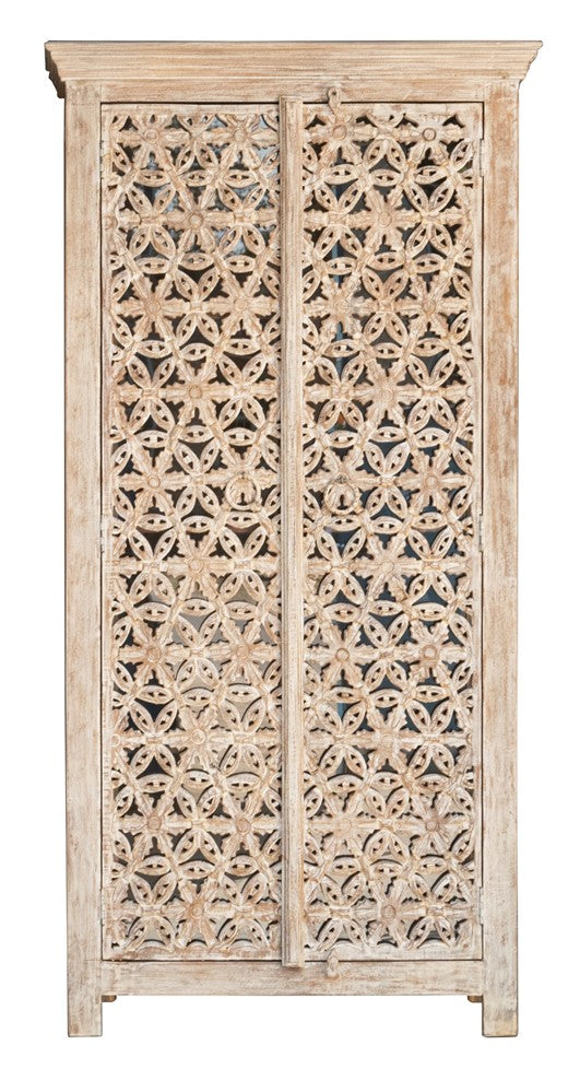 Niel Hand Carved Almirah