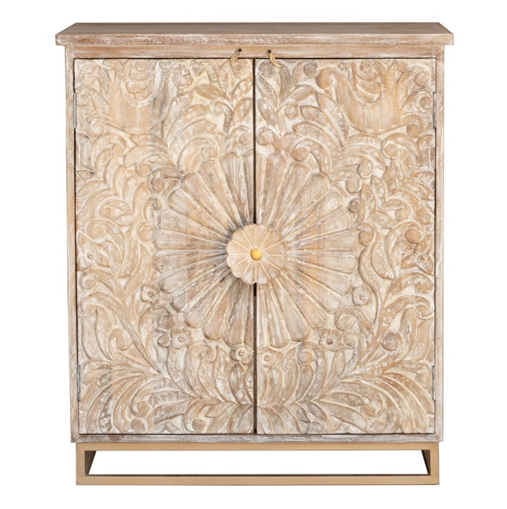 Albert Wooden Bar Cabinet