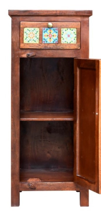 Shum Carved Tile Chest