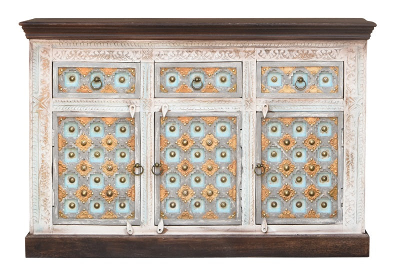 Wiki Hand Carved Wooden Buffet