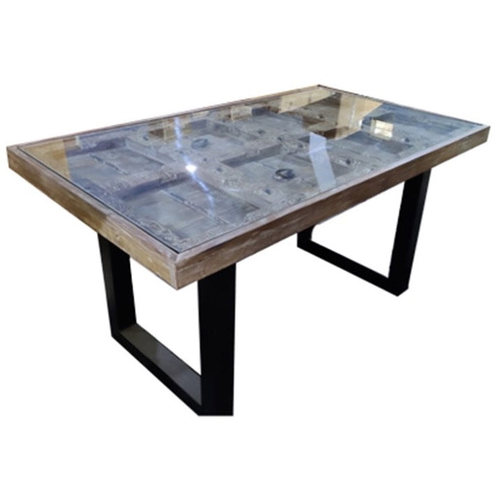 Pratap Carve Wooden Dining Table