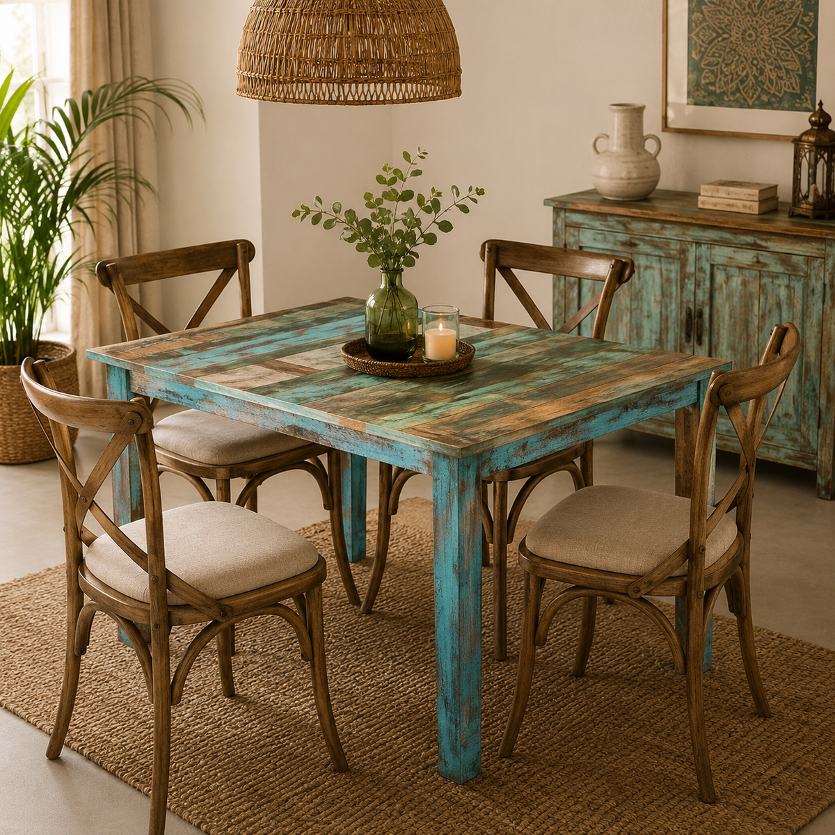 Autumn Reclaimed Wooden Dining Table
