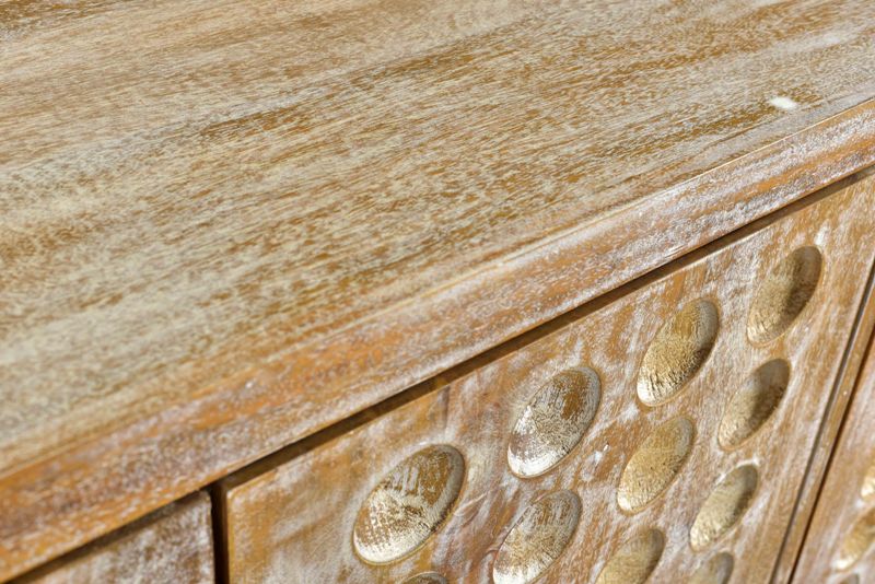 Hadden Hand Carved Wooden SideBoard