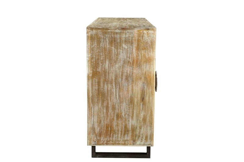 Hadden Hand Carved Wooden SideBoard