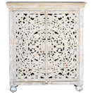 Switch Fella Hand Carved Wooden Shoe Cabinet 2 image