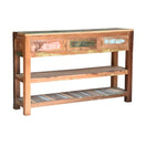Switch Meta Hand Carved Wooden Console Table 3 image