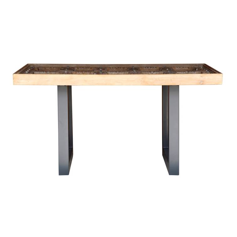 Lena Hand Carved Wooden Dining Table