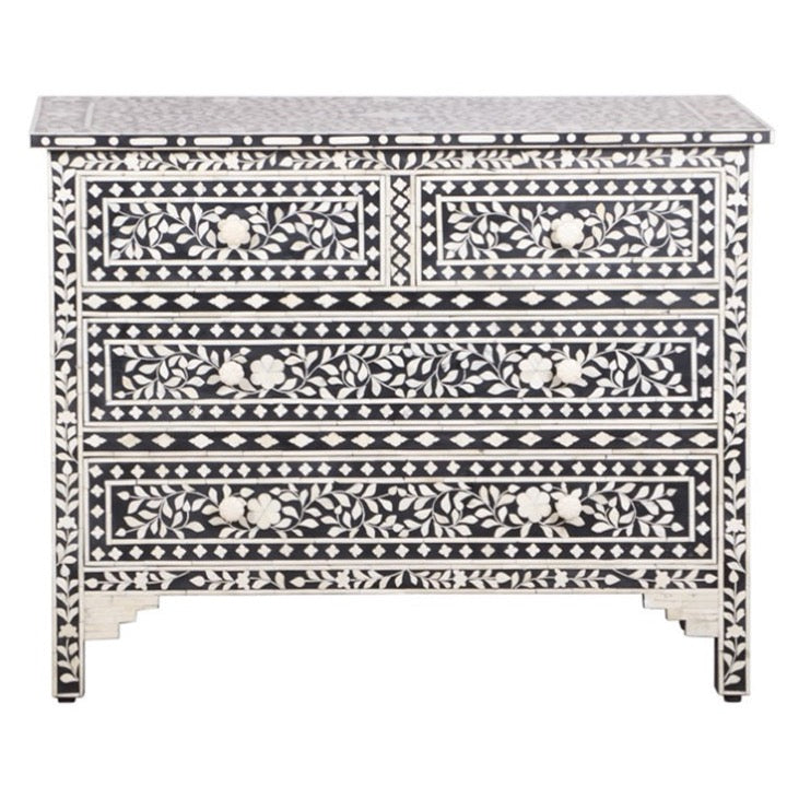 Eva Bone Inlay Chest of drawer