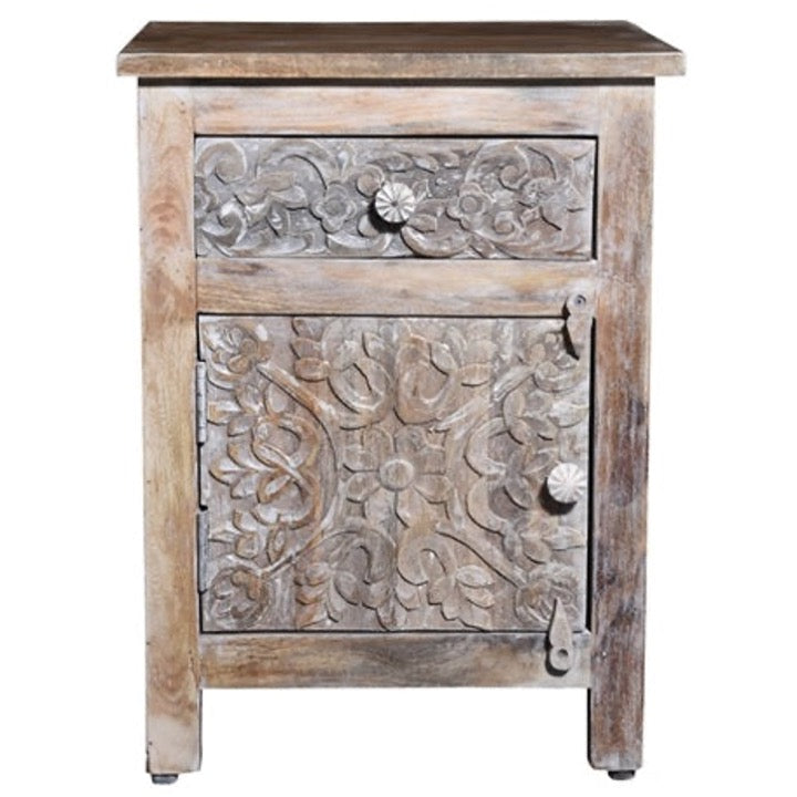Lorre Wooden Bedside