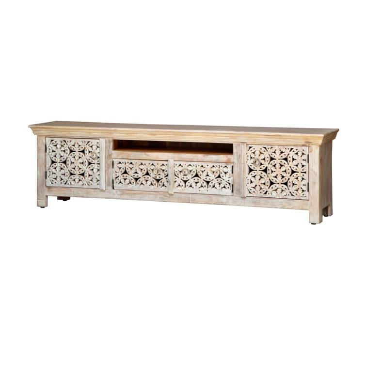 Jessica Hand Carved TV Cabinet
