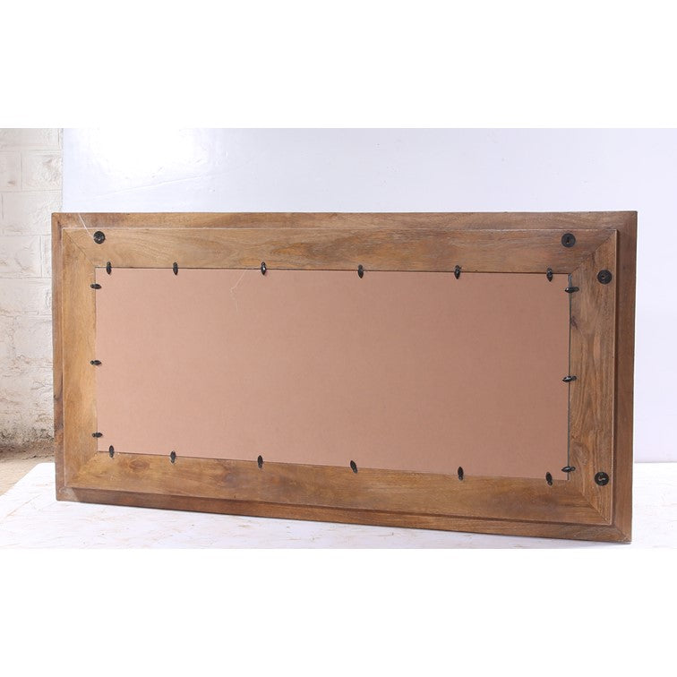 Neesa Hand Carved Wooden Mirror