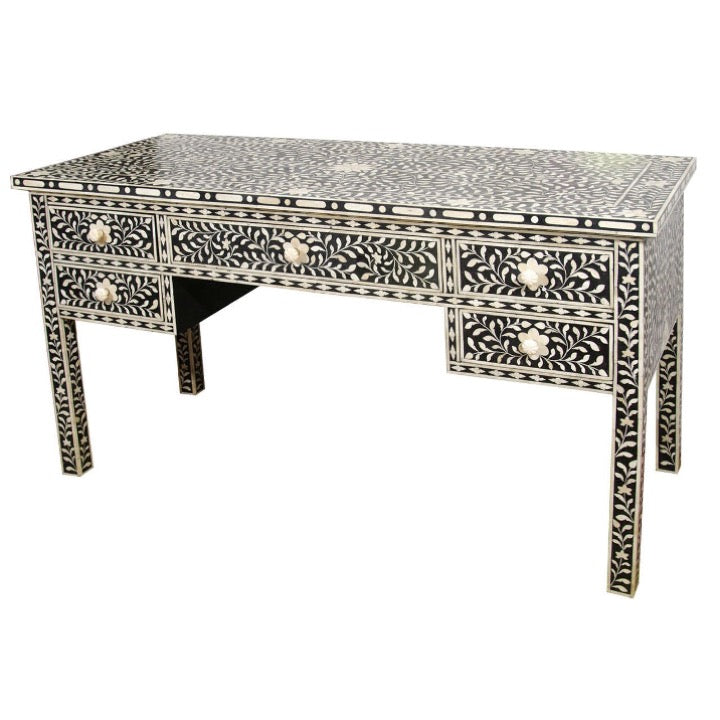 Joey Bone Inlay Study Table