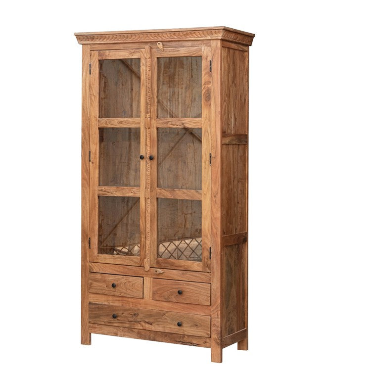 Amy Carved Bookcase