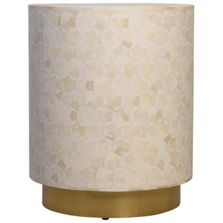 Alex Bone Inlay Stool