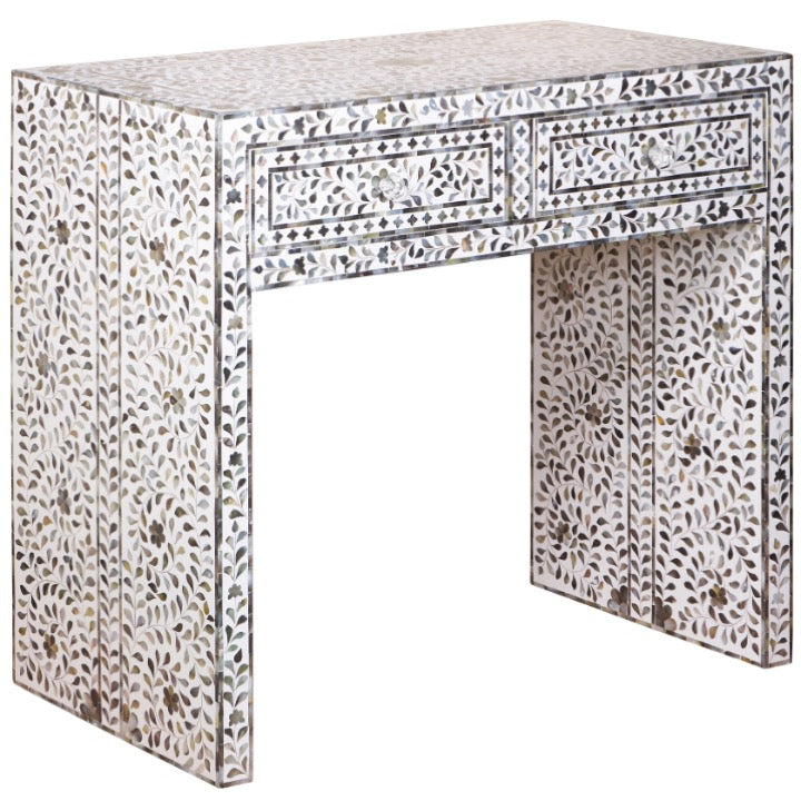 Clara Mother of Pearl Inlay Console Table