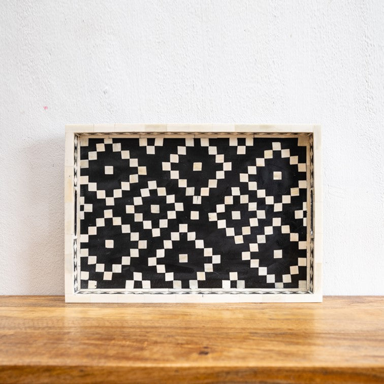 Sina Bone Inlay Tray
