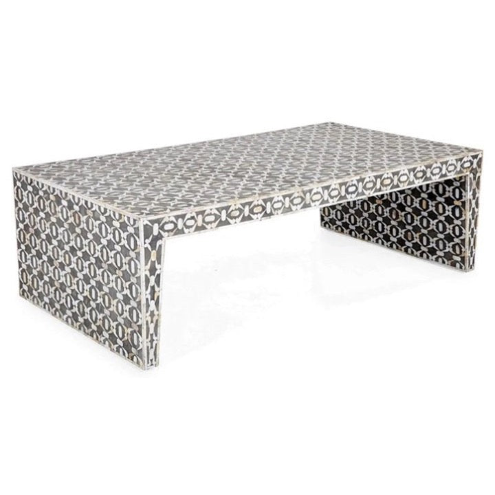 Judie_Bone Inlay Coffee Table_120 cm