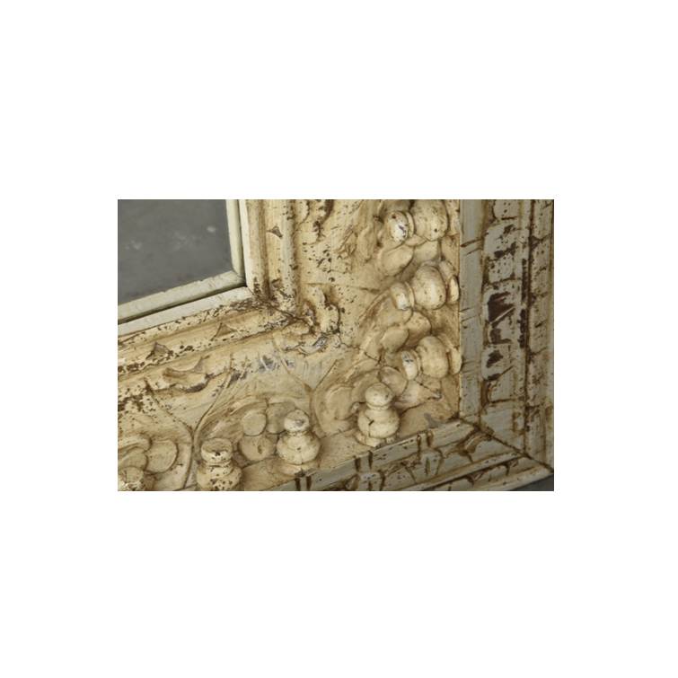 Lee Hand Carved Wooden Mirror