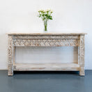 Switch Laki Wooden Hand  Carved Console Table 3 image