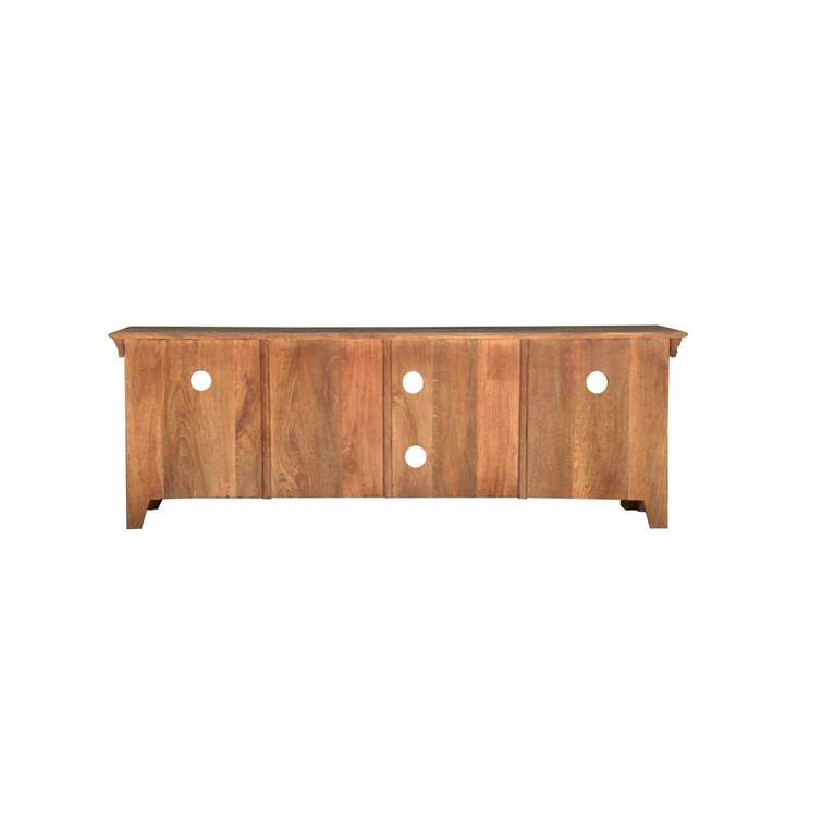 Morton Hand Carved Tile TV Cabinet