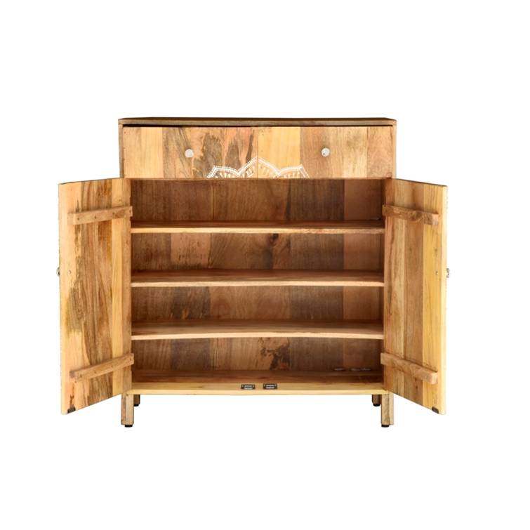 Gina Wooden Shoe Cabinet