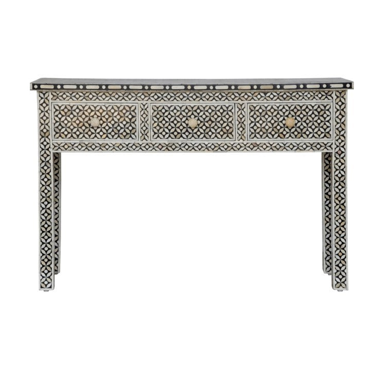 Keane Bone Inlay Console Table