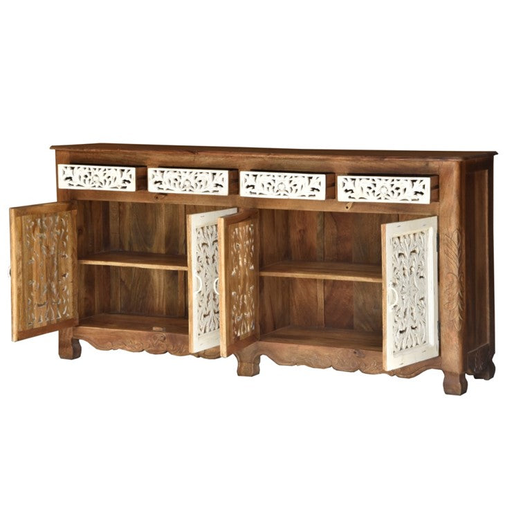 Hubi Hand Carved  Buffet