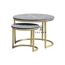 Switch Veronica Mother of Pearl Inlay Nesting Coffee Table 3 image