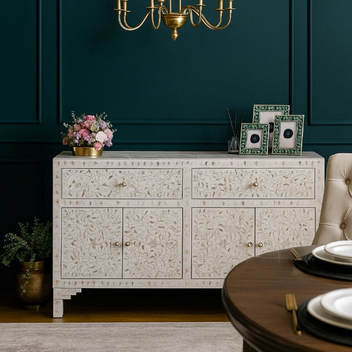 Niel Mother of pearl Inlay Sideboard