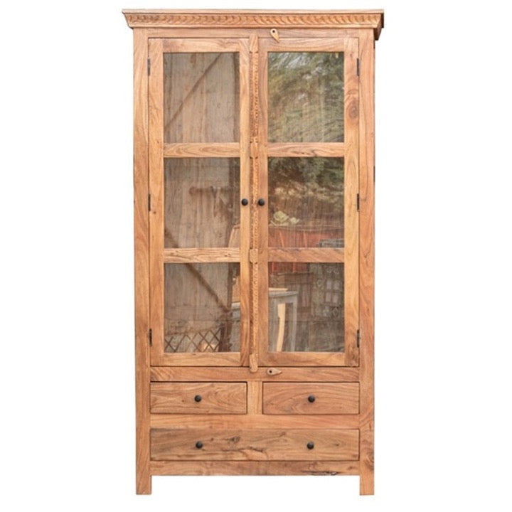 Amy Carved Bookcase