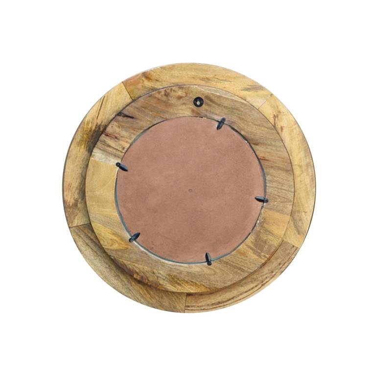 Eiza Hand Carved Wooden Mirror