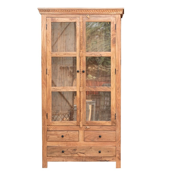 Amy Carved Bookcase