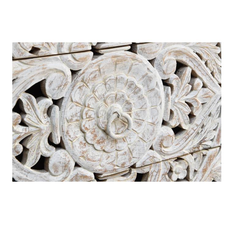 Elyana Carved Wooden Dresser