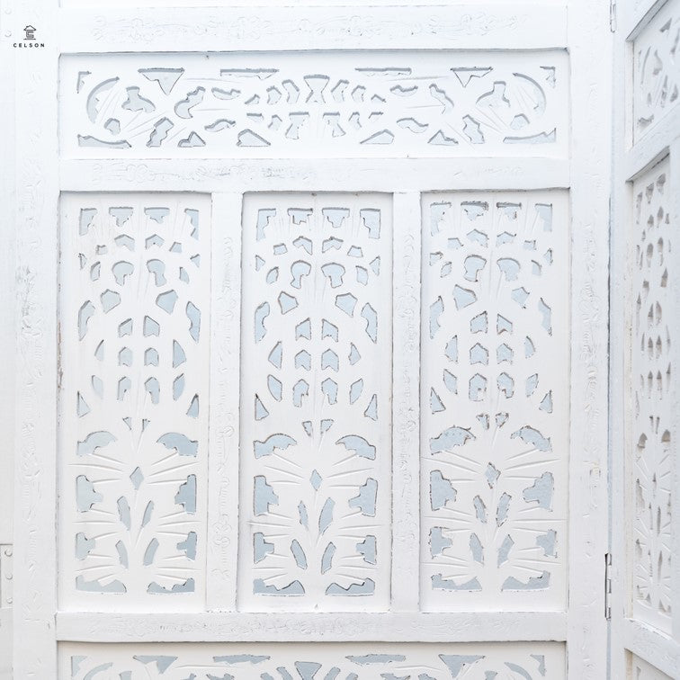 Lois Carved Room Divider