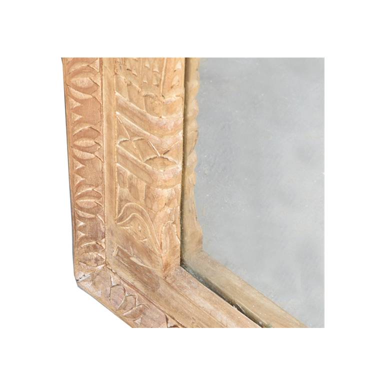 Gary Hand Carved Wooden Mirror