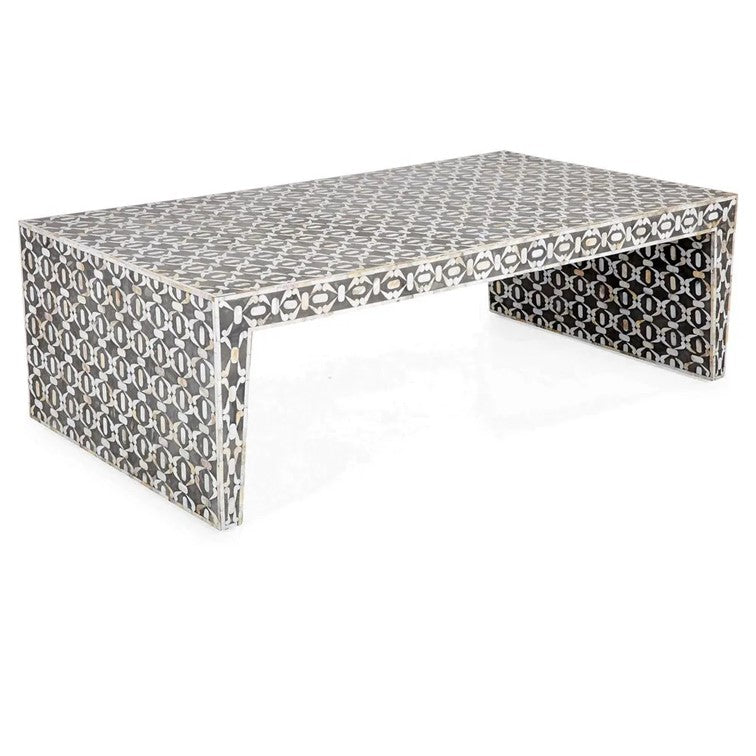 Judie_Bone Inlay Coffee Table_120 cm