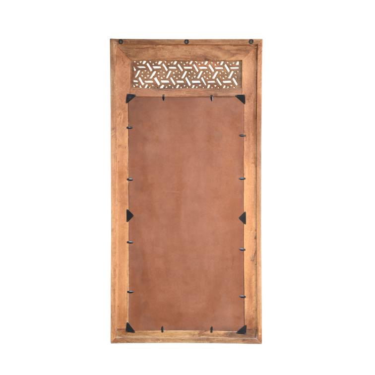 Gary Hand Carved Wooden Mirror